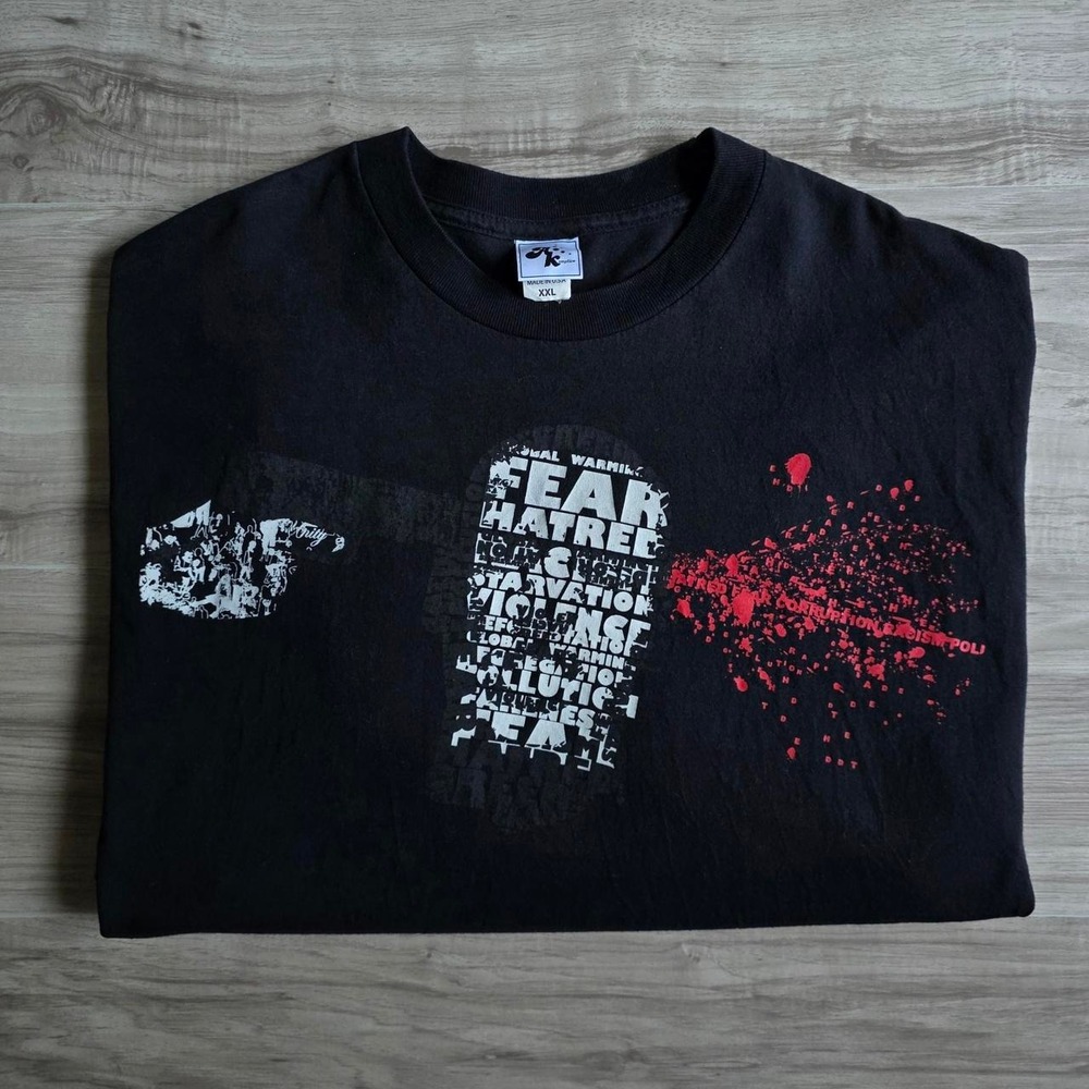 Y2K Vintage Akomplice Grapic Tee Shirt